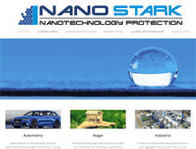 Tablet Screenshot of nanostark.com